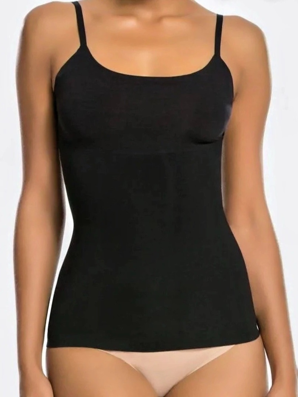 SPANX Thinstincts Convertible Cami Black Shapewear Medium (8)